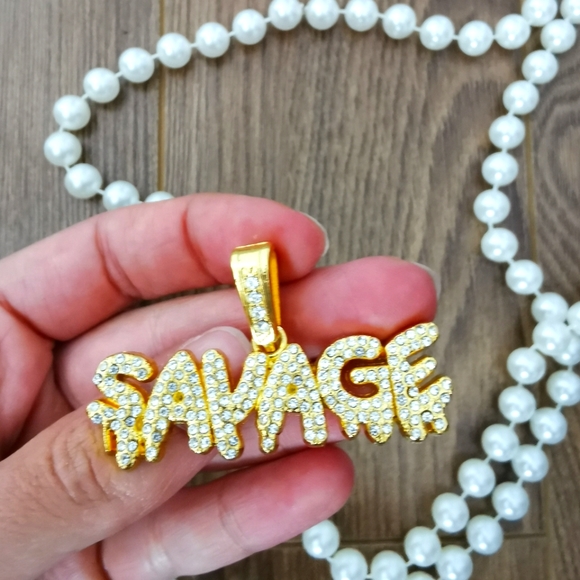 New Vermeille gold pendant - Picture 1 of 4